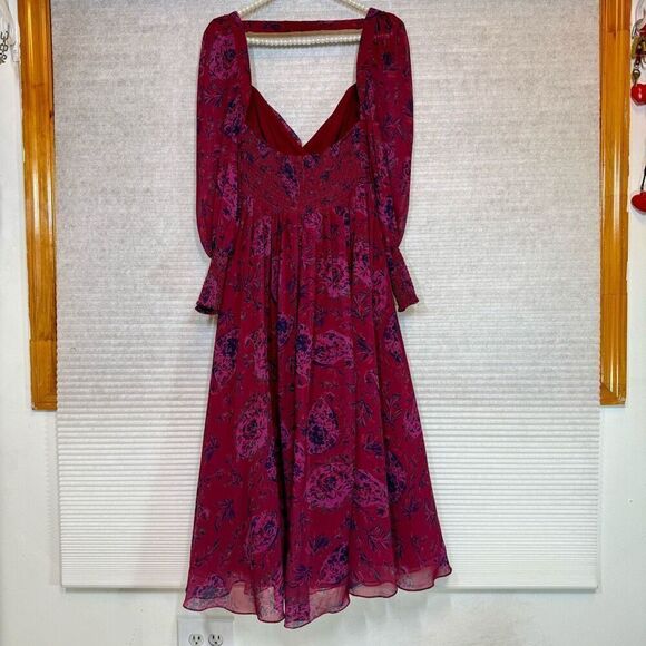 Badgley Mischka Open Back Midi Dress 💚 - Picture 12 of 14